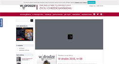 Desktop Screenshot of miesiecznik.wdrodze.pl